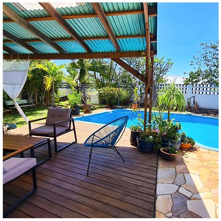 סן-לו Ti Case Fleurie * Piscine * Jardin Tropical מראה חיצוני תמונה