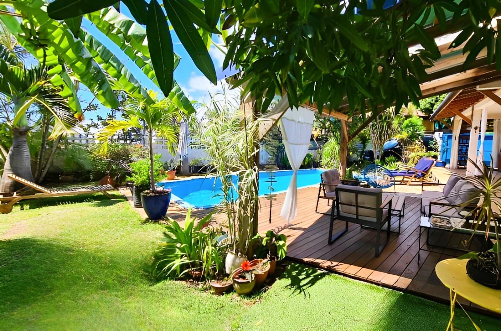 סן-לו Ti Case Fleurie * Piscine * Jardin Tropical מראה חיצוני תמונה